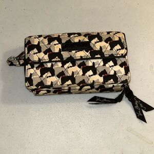 Vera Bradley Scottie Dog Zippered Wallet